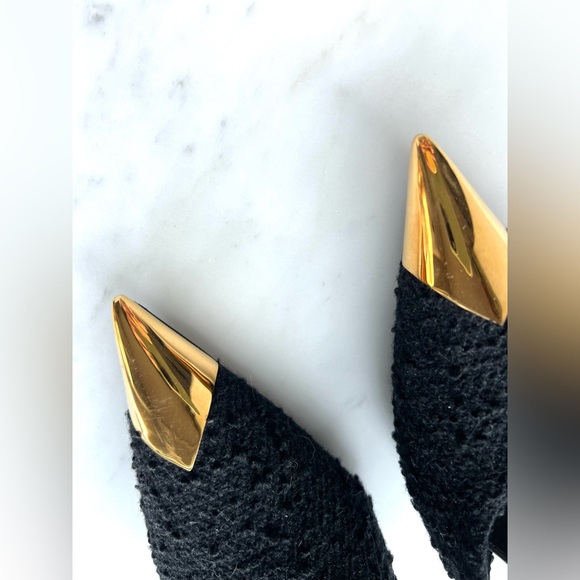 Saint Laurent Vesper Slingback Heels - Picture 3 of 8